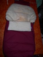 Wagensack uni bordeaux