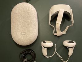 Meta Quest 2 (64 GB) + 5m Link-Kabel, Carry Case & Zubehör