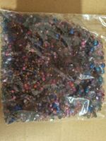 Preciosa Glasperlen Mix dunkel Rocailles glänzend 250g