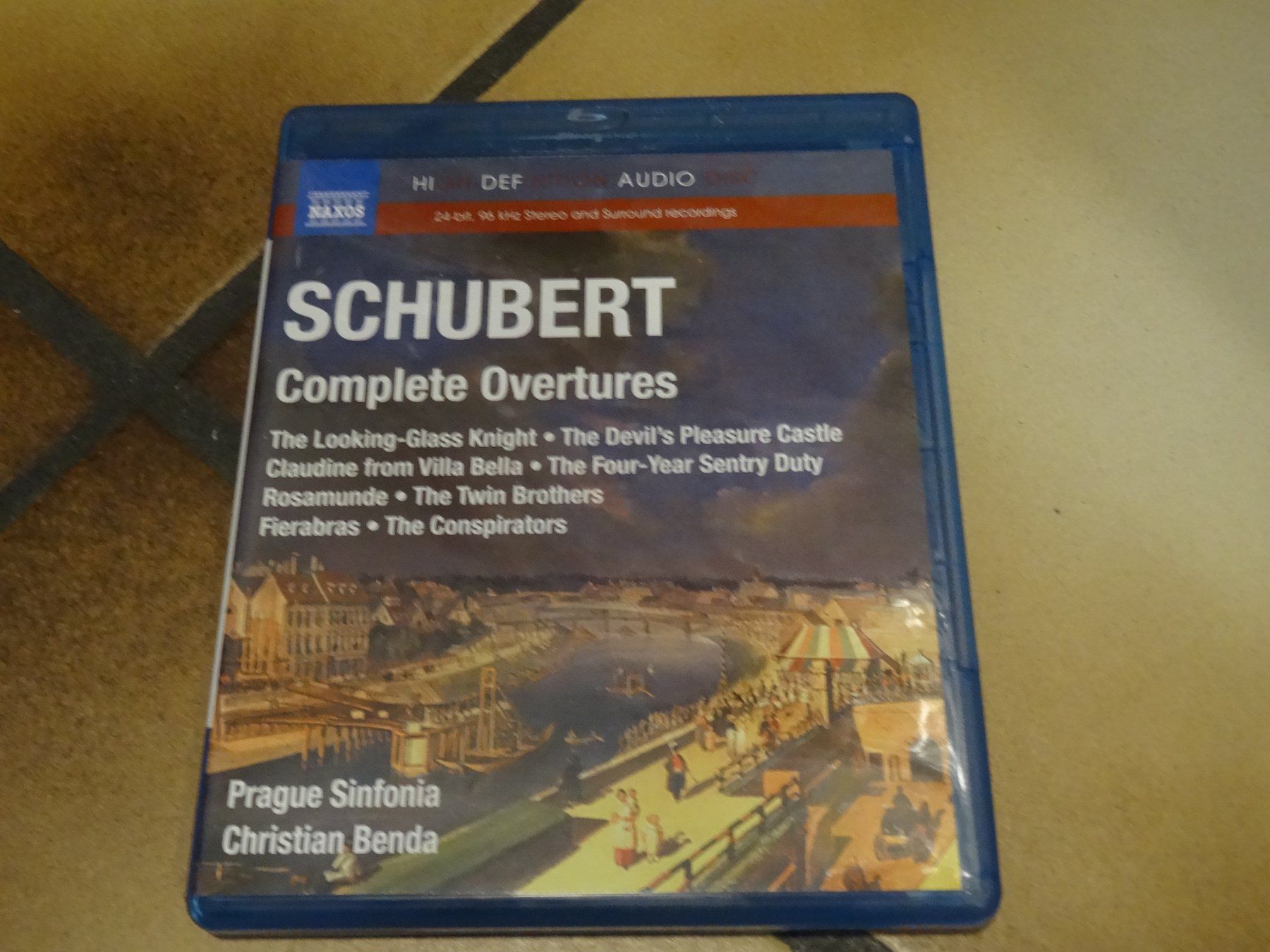 Alle DVDs: Schubert Complete Overtures Naxos Blu-ray – Gebraucht aus Olten von Disc-Ausverkauf