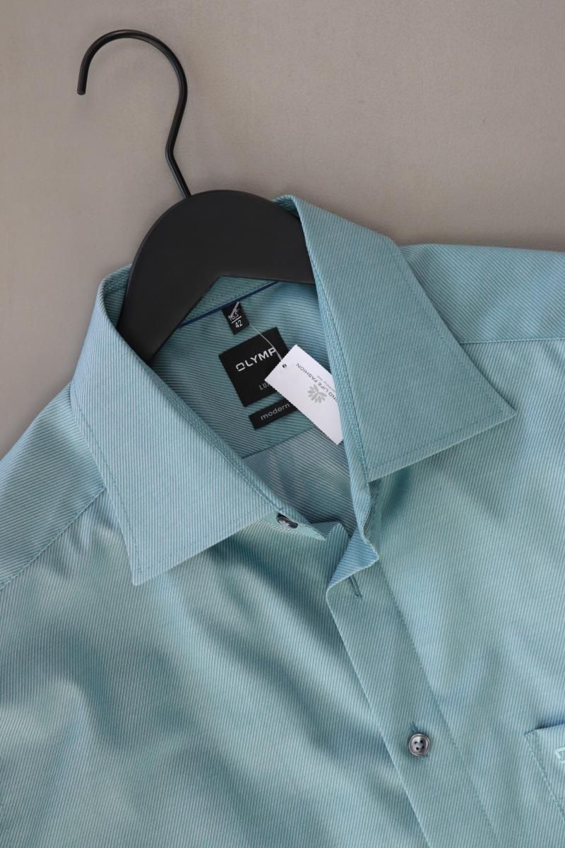 Chemises: Olymp Langarmhemd Gr. Hemdgröße 42 blau – D'occasion à Neustadt an der Waldnaab par SecondLifeFashion 2
