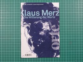 ORTE / Schweizer Literaturzeitschrift 190, Klaus Merz