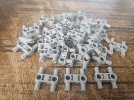 lego 48989 lot de 30 pièces Light Bluish Gray Technic, Pin