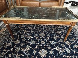 Antiker Salontisch Marmorplatte 