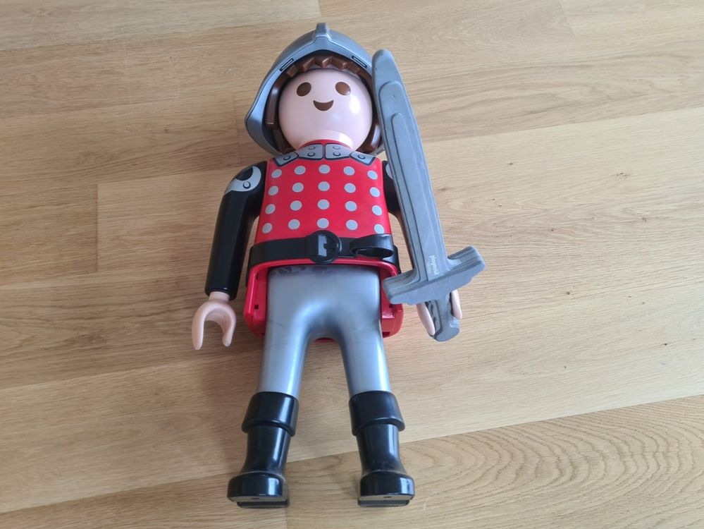Original XXL Playmobil Ritter Figur / Sammelfigur 70cm (Gebraucht) in ...