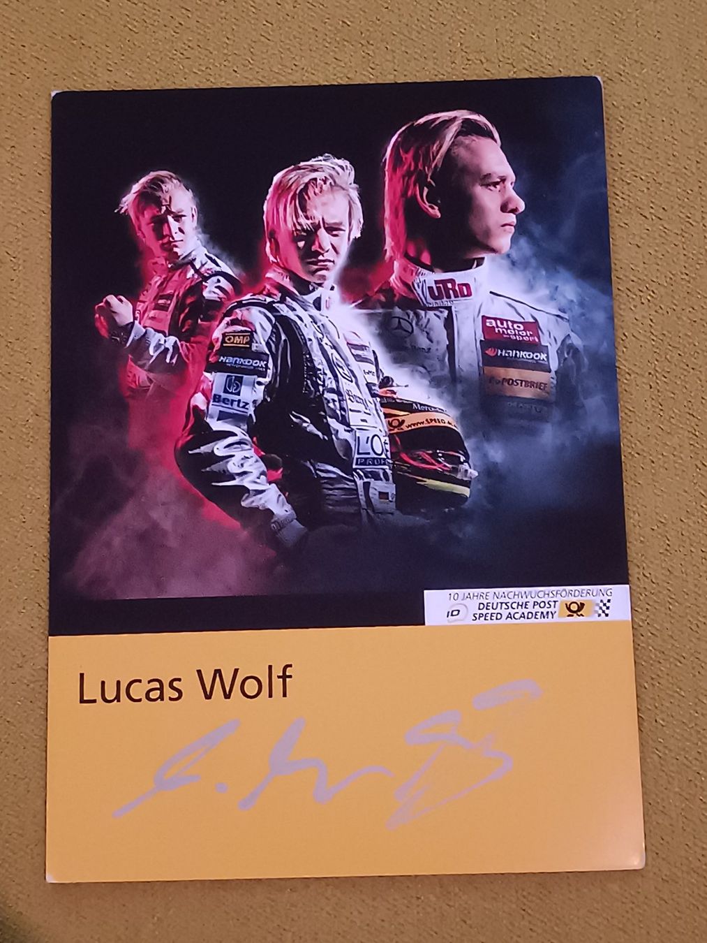 Autografi: Lucas Wolf - handsigniert – Usato da Menziken venduto da Autogramme