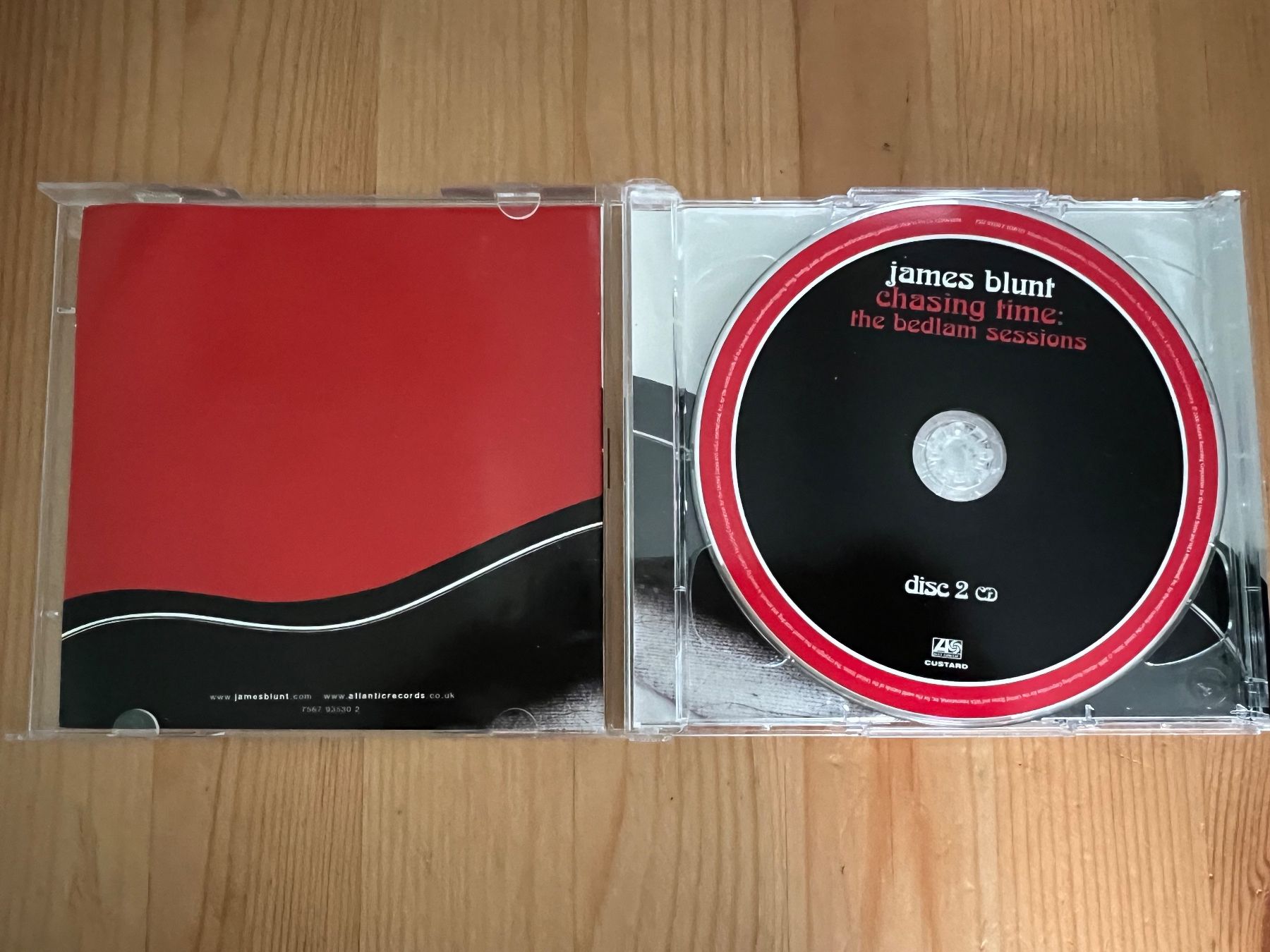 CD: James Blunt – Chasing Time: The Bedlam Sessions – Usato da st.gallen venduto da sophiephie 2