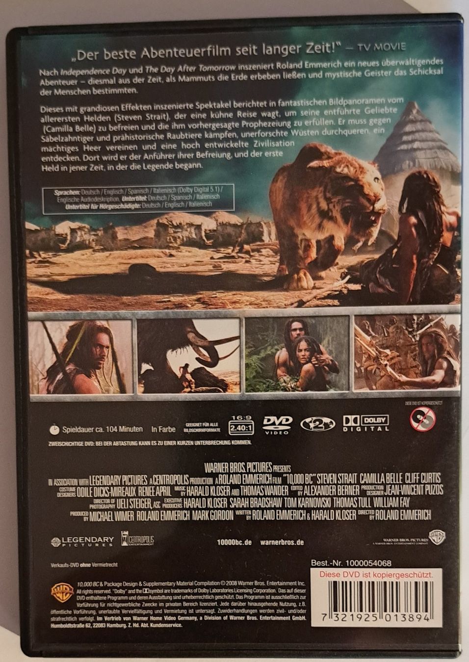 Alle DVDs: DVD - 10.000 BC – Gebraucht aus Tenniken von mik_6mxg 5