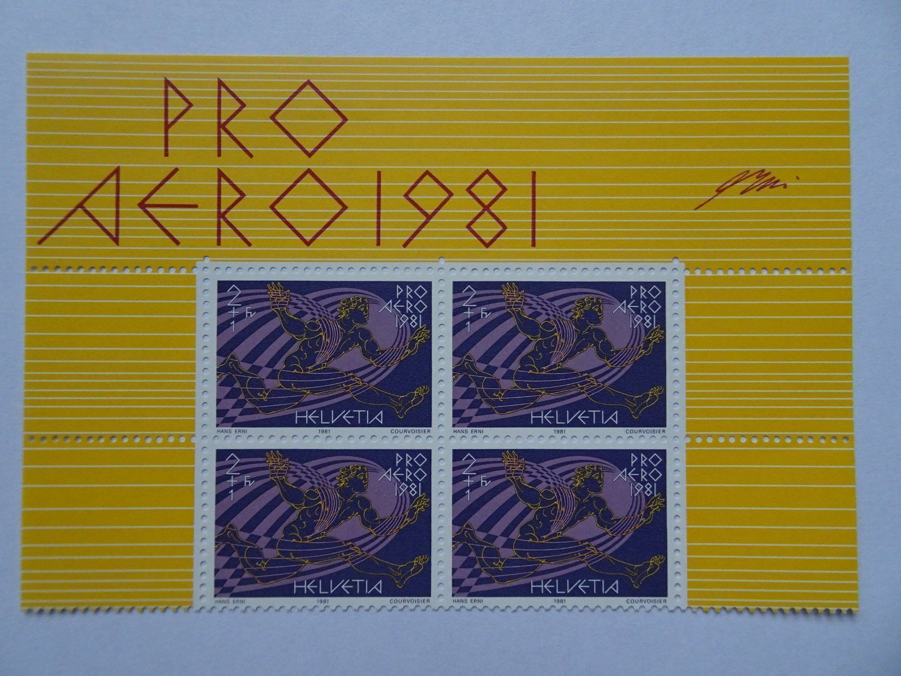 Tutti i francobolli: 1981* mit/ohne E.T. Stempel – Nuovo (secondo la descrizione) da Aadorf venduto da Chnorli-Furz 2