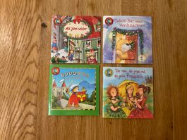 4x kleine Lino Büchlein „ Bodo Bär bei den Rittern „ etc.