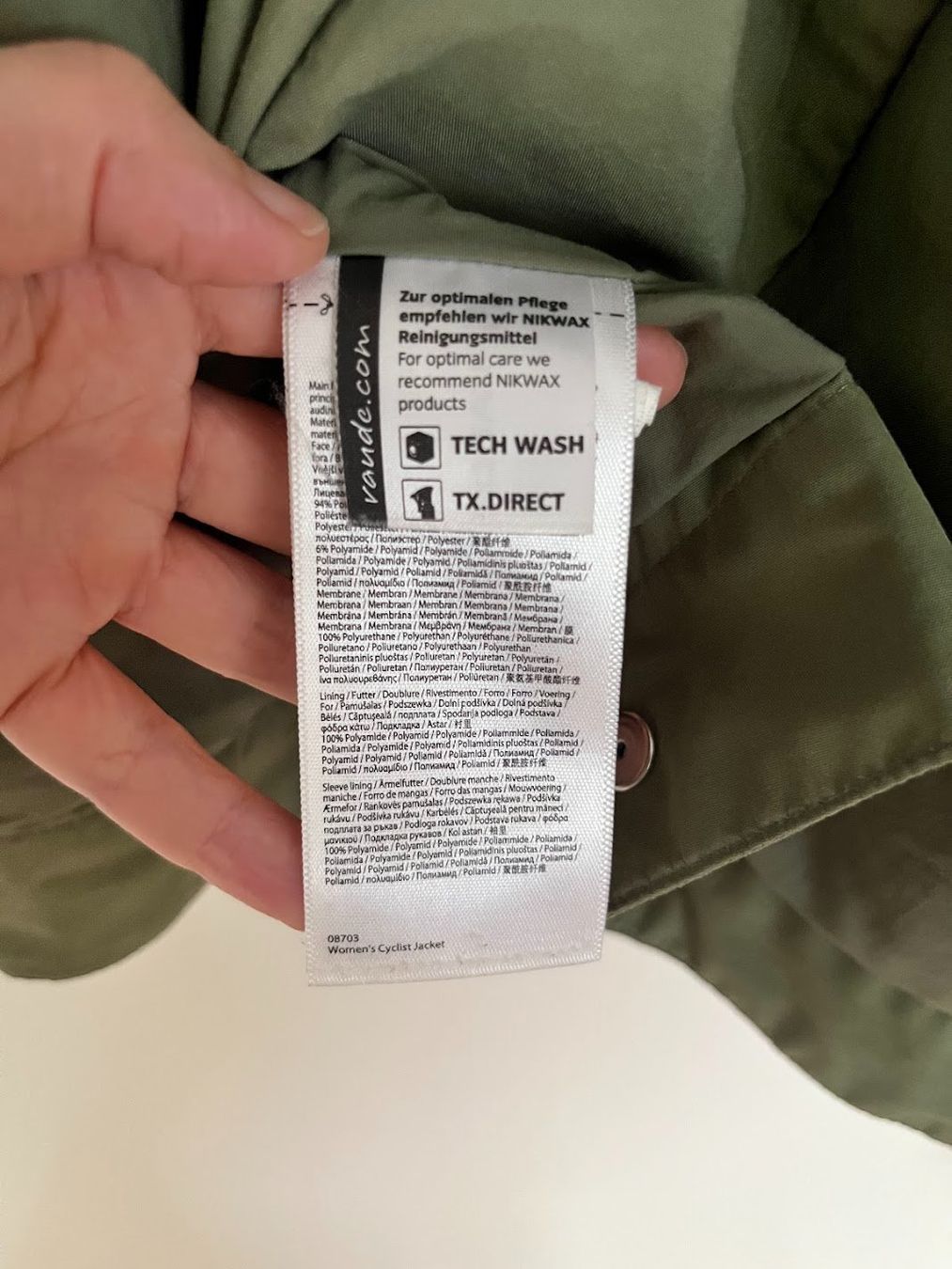 Vaude Giacche: Vaude Damen Velojacke wasserdicht – Usato da Kilchberg ZH venduto da sentiera 4