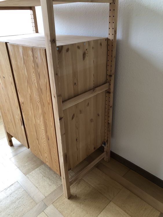 Ikea Ivar Holz Regal mit SchrankElement 50 cm tief Kaufen auf Ricardo