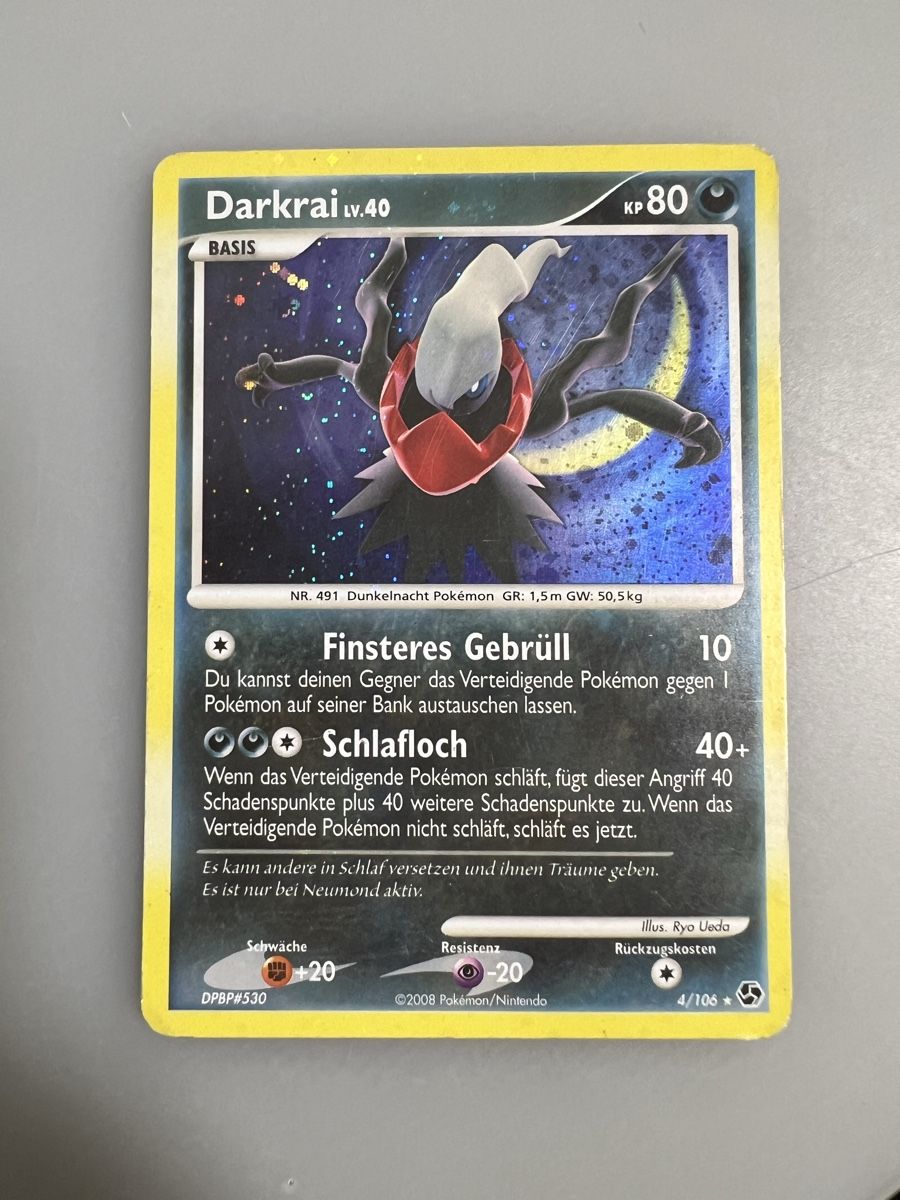 Pokémon Sammelbilder & Trading cards: Darkrai – Gebraucht aus Muttenz von Michugee97