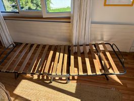 Klappbett Veraflex mit Lattenrost und massgef. Matratze