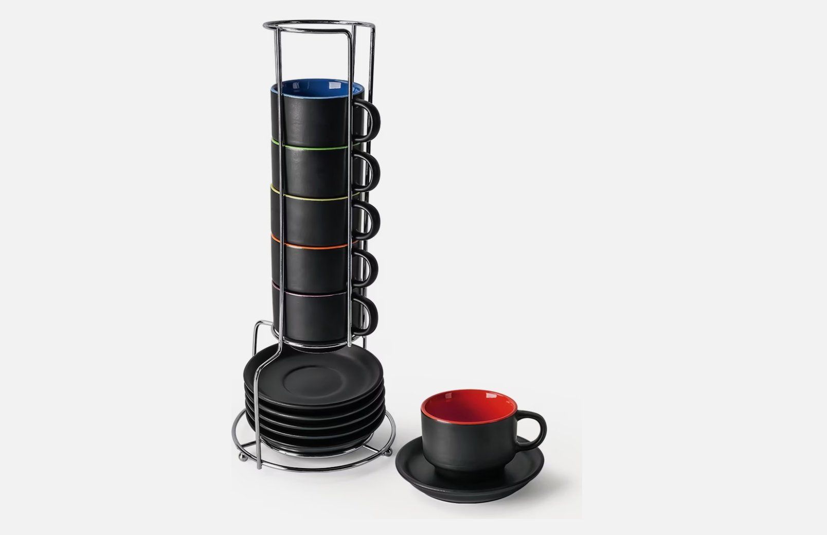 Tasses: 6 Ceramic Espresso Cups Set New – Neuf avec emballage d'origine à Zürich par bobfal