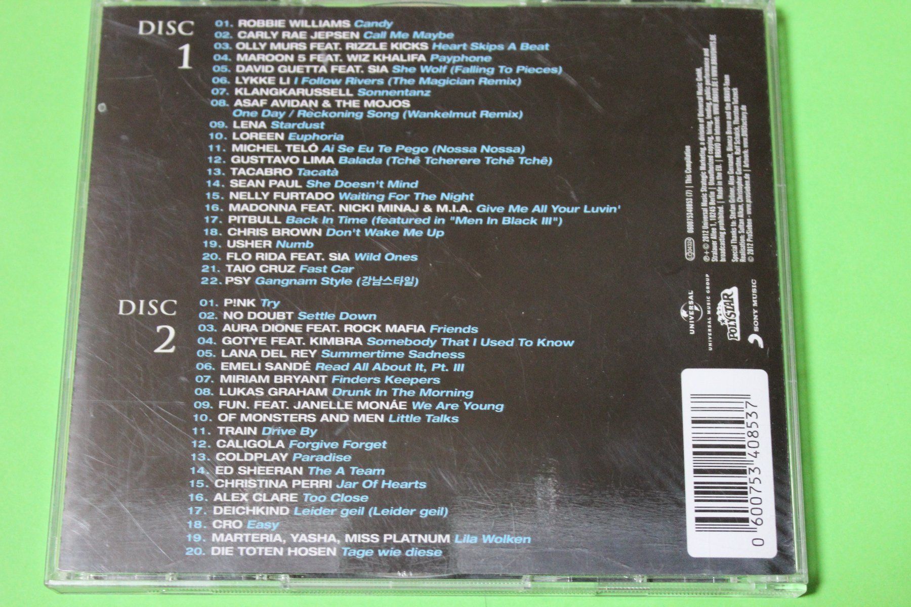 CDs: BRAVO - THE HITS 2012 2CD!!!!!!!!!!!!!!! – Gebraucht aus Tübach von JamesStone 2