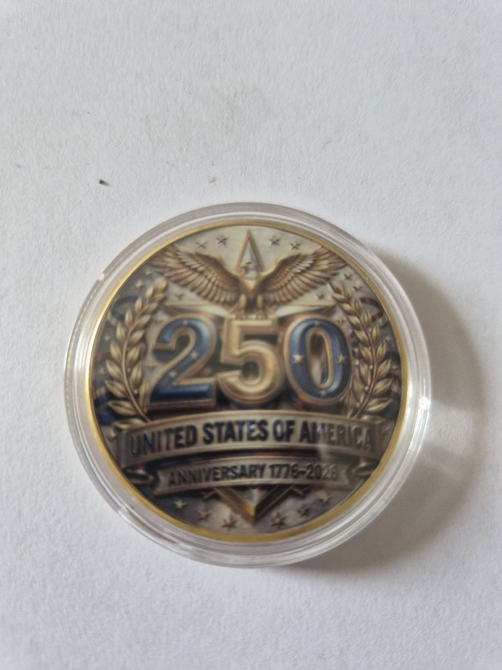 Tutti le monete: pièce commémorative 250 ans USA – Nuovo (secondo la descrizione) da Senèdes venduto da hen_fw8b 1