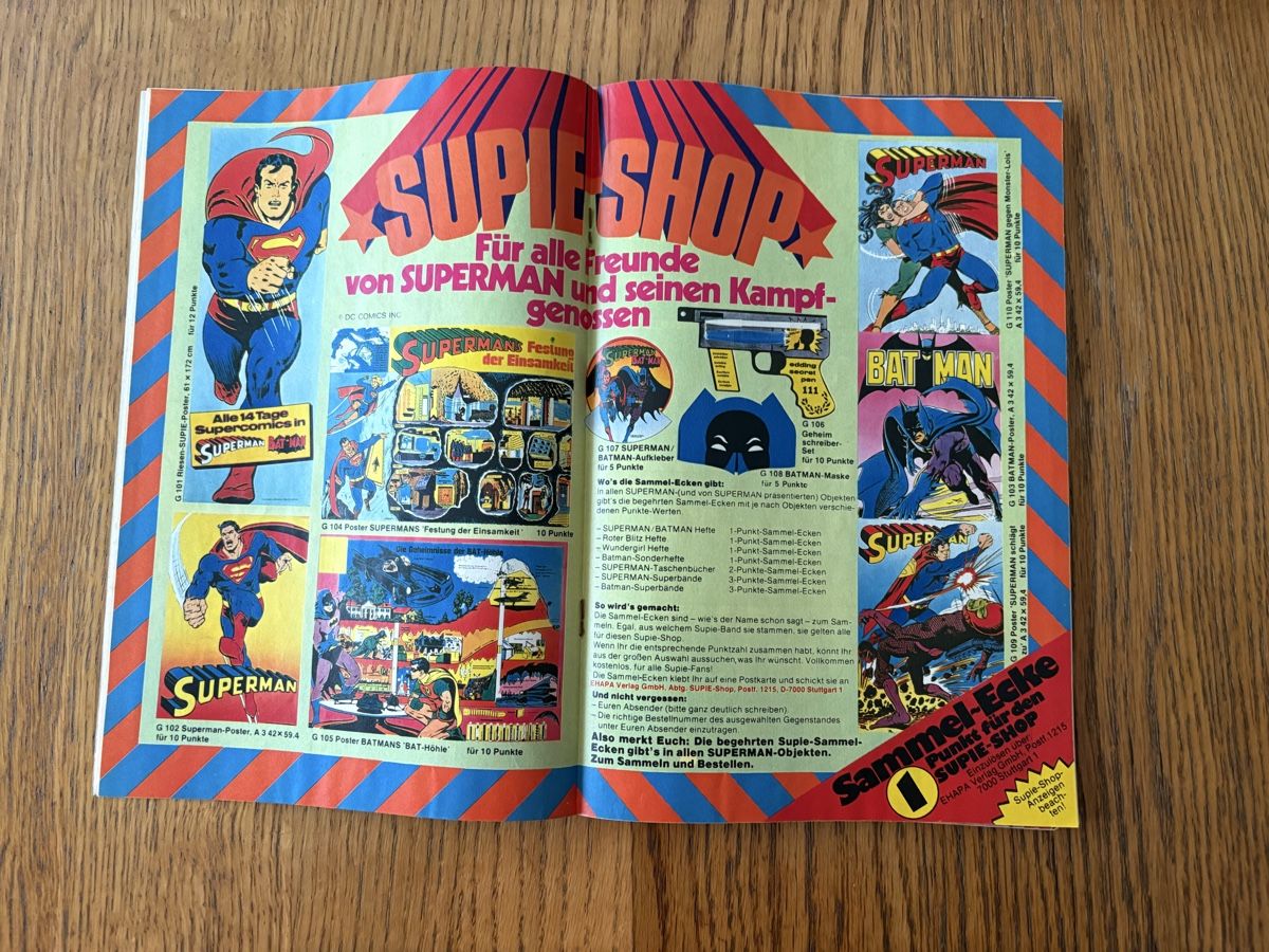 Fumetti: Superman Ehapa 10 Comics 1976/77/78 – Usato da Wangen b. Dübendorf venduto da Antiz1210 6