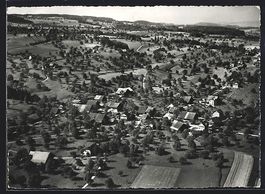 Beinwil /AG, Fliegeraufnahme von Wiggwil