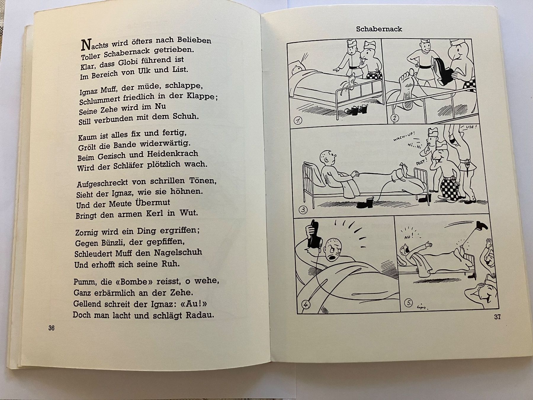 Comics: Globi Buch Globi wird Soldat unbemalt 1968 – Gebraucht aus Balterswil von Erbsli77 4
