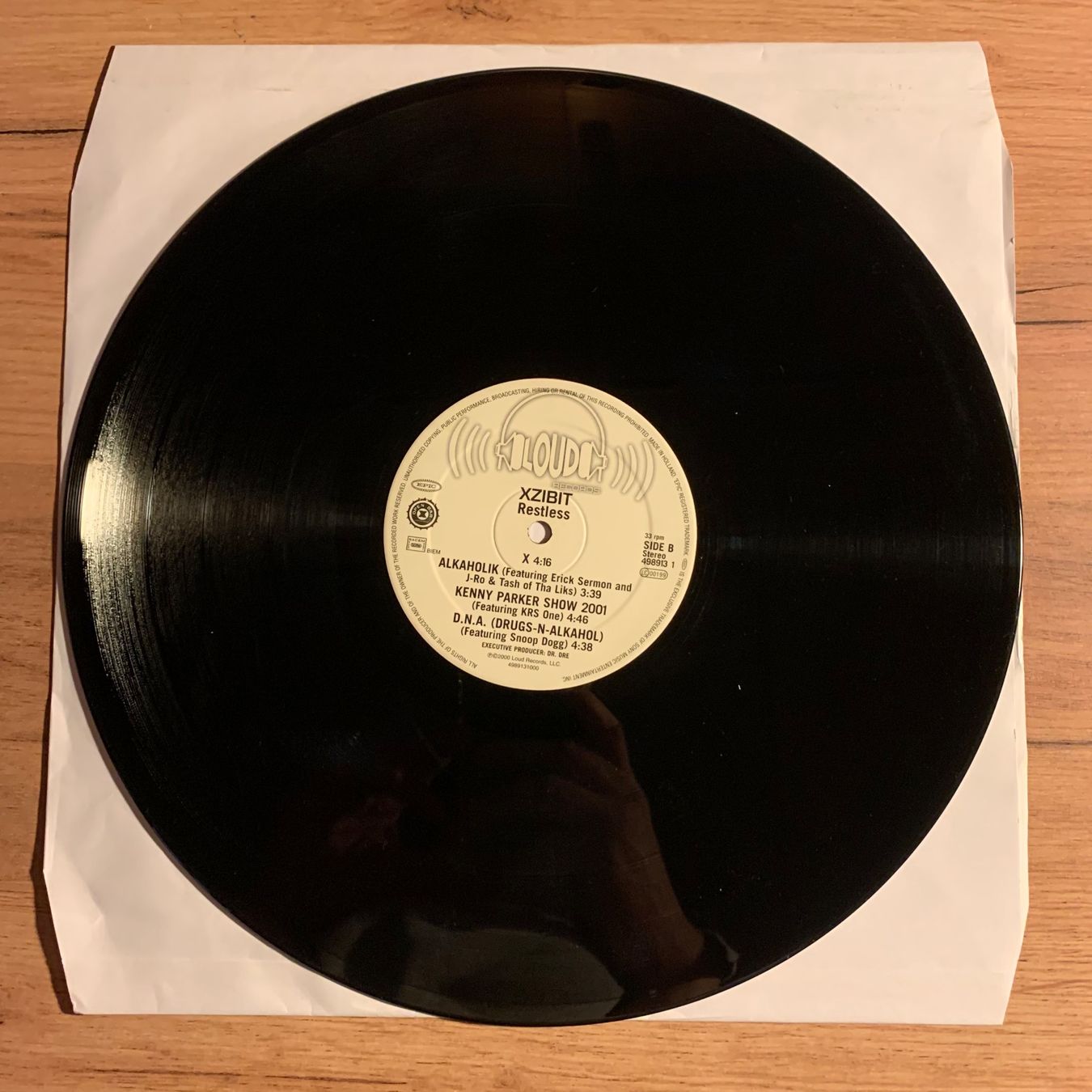 Vinyles: XZIBIT - RESTLESS...OG US 2000...VG/VG... – D'occasion à Gals par Diskopatshop 3