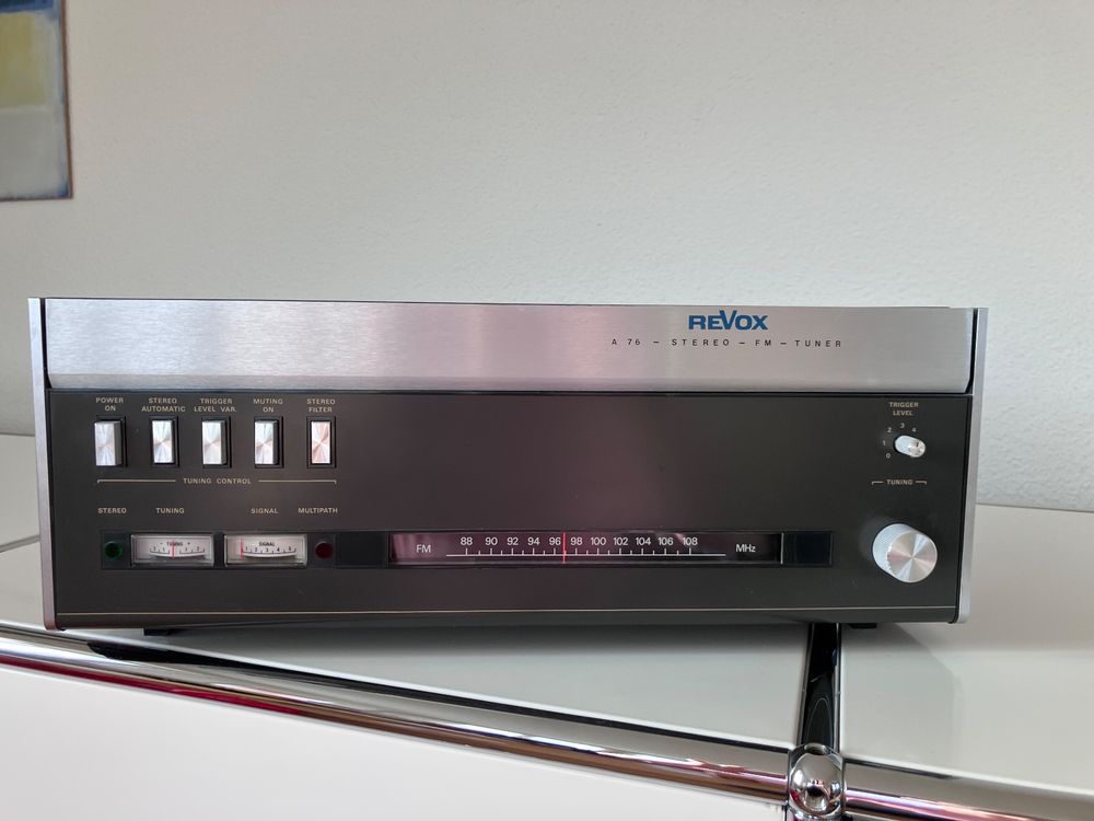 Revox A 76 Stereo FM Tuner (Gebraucht) in Frenkendorf für CHF 56 – nur ...