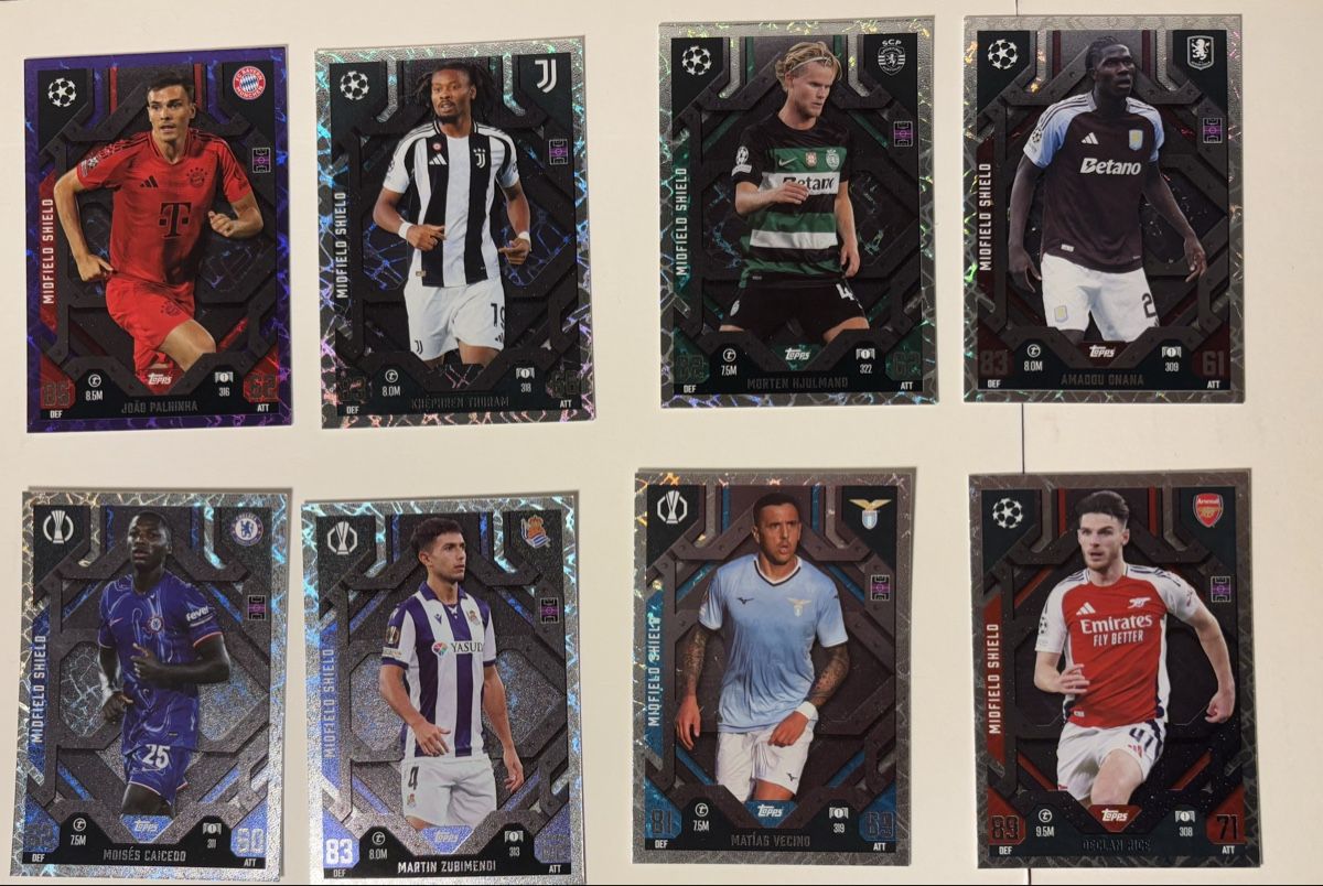 Topps Carte collezionabili: Midfield Shield Karten Match Attax Extra 24/25 – Nuovo (secondo la descrizione) da Basel venduto da JM_Cards
