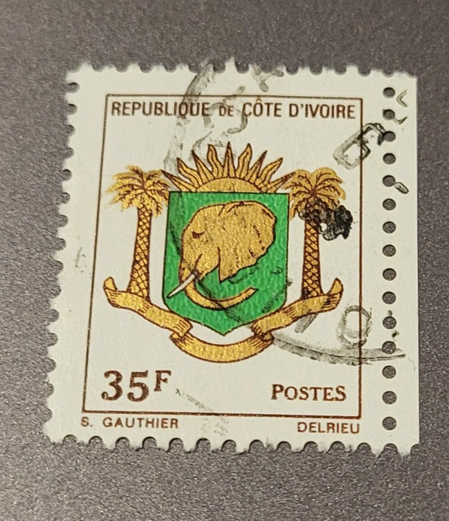 Tutti i francobolli: Elfenbeinküste 1974 briefmarke – Usato da St Gallen venduto da Stampsalshobby