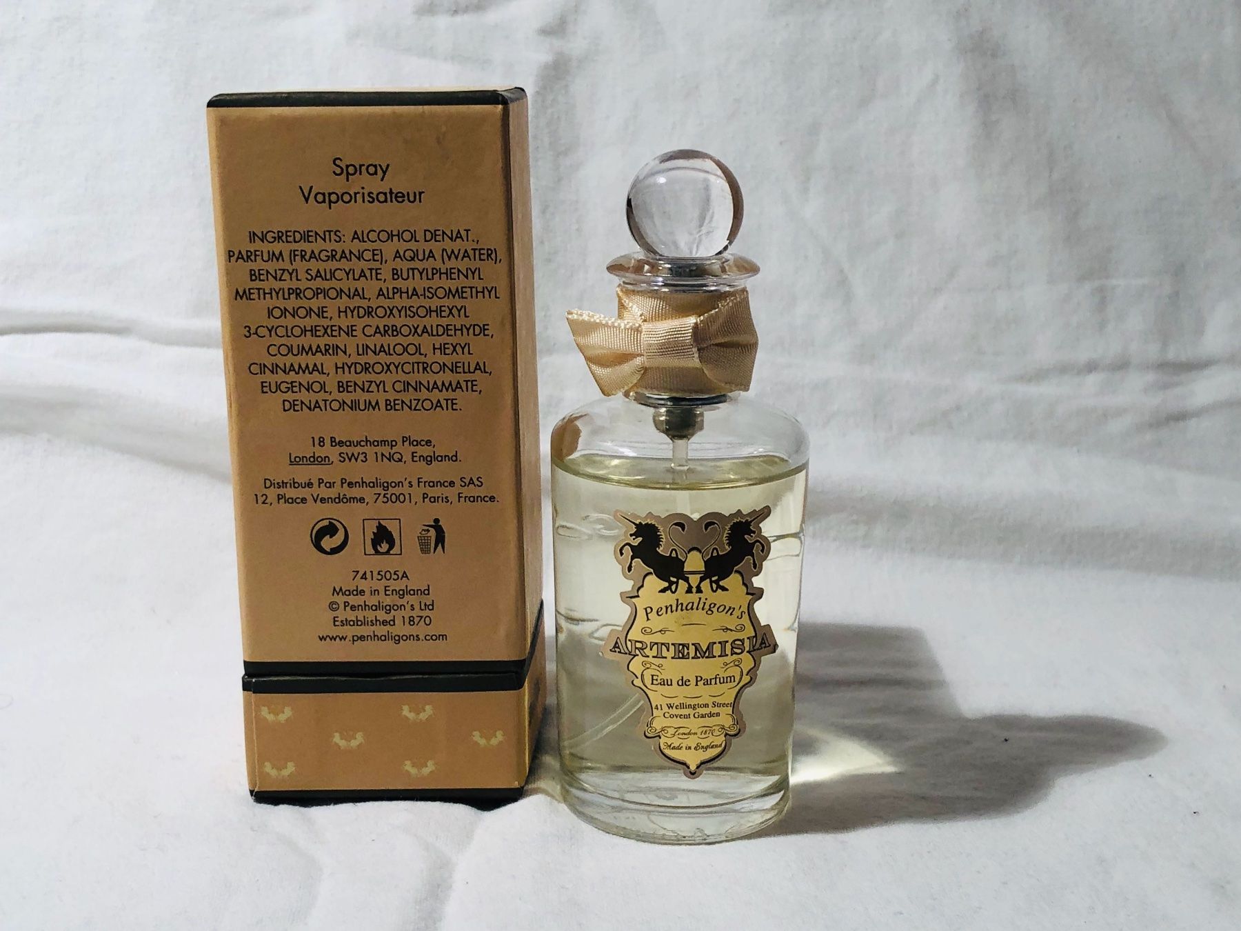 Penhaligon's Profumi & Eau de Toilette: Penhaligon's Artemisia, EdP, 50ml – Nuovo (secondo la descrizione) da Basel venduto da Solaia28 1