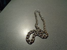 Kette grosse Glieder, silberfarbig