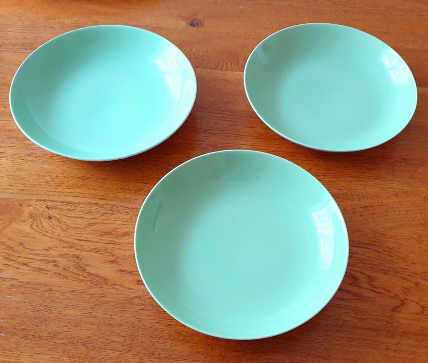 Lilien Porzellan Daisy grün hellgrün 3 Suppenteller Kaufen auf Ricardo