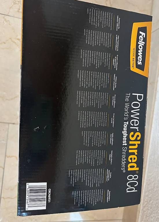 Fellowes Aktenvernichter: Fellowes Powershred 8CD neu original verpackt – Neu und originalverpackt aus holziken von Rodolpho1 2