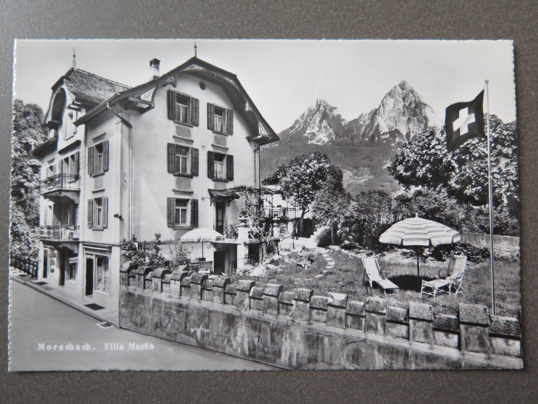 Cartoline postali: MORSCHACH - VILLA MARIA – Usato da Wittenbach venduto da lipasal