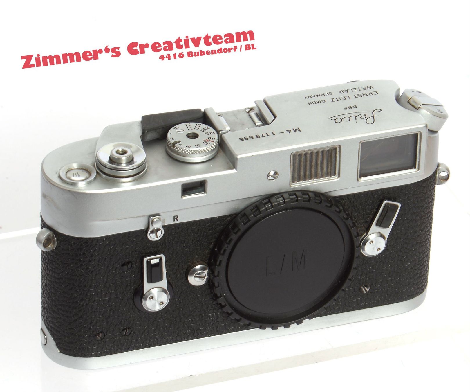 Leica Fotocamera: Leica M 4, chrom – Usato da Bubendorf venduto da zimmers_creativteam