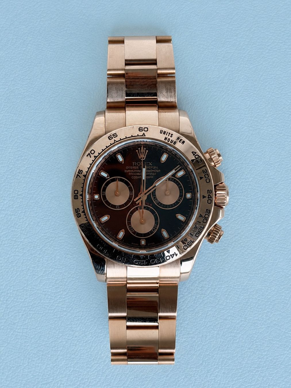 Rolex Orologi: ROLEX - DAYTONA - 18K EVEROSE GOLD – Usato da Baden venduto da Gilani_Lux_AG