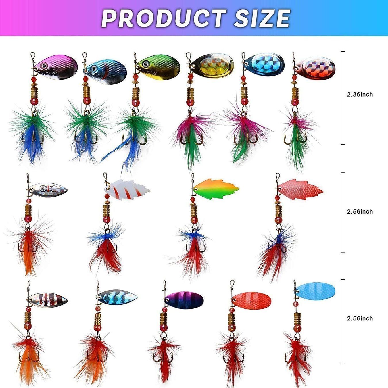 Angelköder Set 16-teilig – Blinker, Spinner & Wobbler, Mit Handtasche, Glänzende Pailletten, 3-fach Haken – Für Forelle, Barsch, Zander, Lachs, Hecht & Walleye Blinker Spinner Wobbler Angelköder Set 16-teilig – Blinker, Spinner & Wobbler, Mit Handtasche, Glänzende Pailletten, 3-fach Haken – Für Forelle, Barsch, Zander, Lachs, Hecht & Walleye Blinker Spinner Wobbler