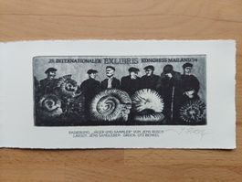 Exlibris Jens Rusch - Original Radierung signiert