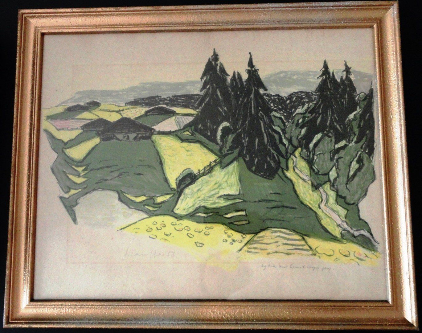 Arts picturaux & lithographies: STAUFFER, FRED Lithographie – D'occasion à zurich par Skauktion