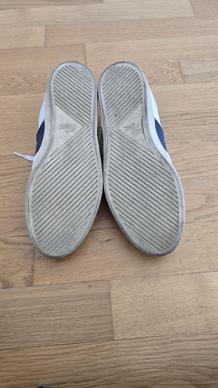 Lacoste Scarpe da uomo: Lacoste Sneaker, Gr. 42, weiss/blau/rot,. – Usato da Romanshorn venduto da kha_wgs8 3