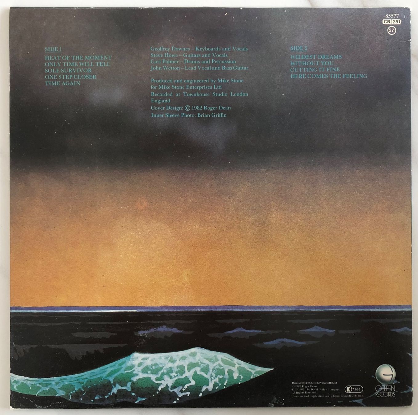 Vinyles: ASIA - ASIA – D'occasion à Poliez-Pittet par Newtown-Records 1