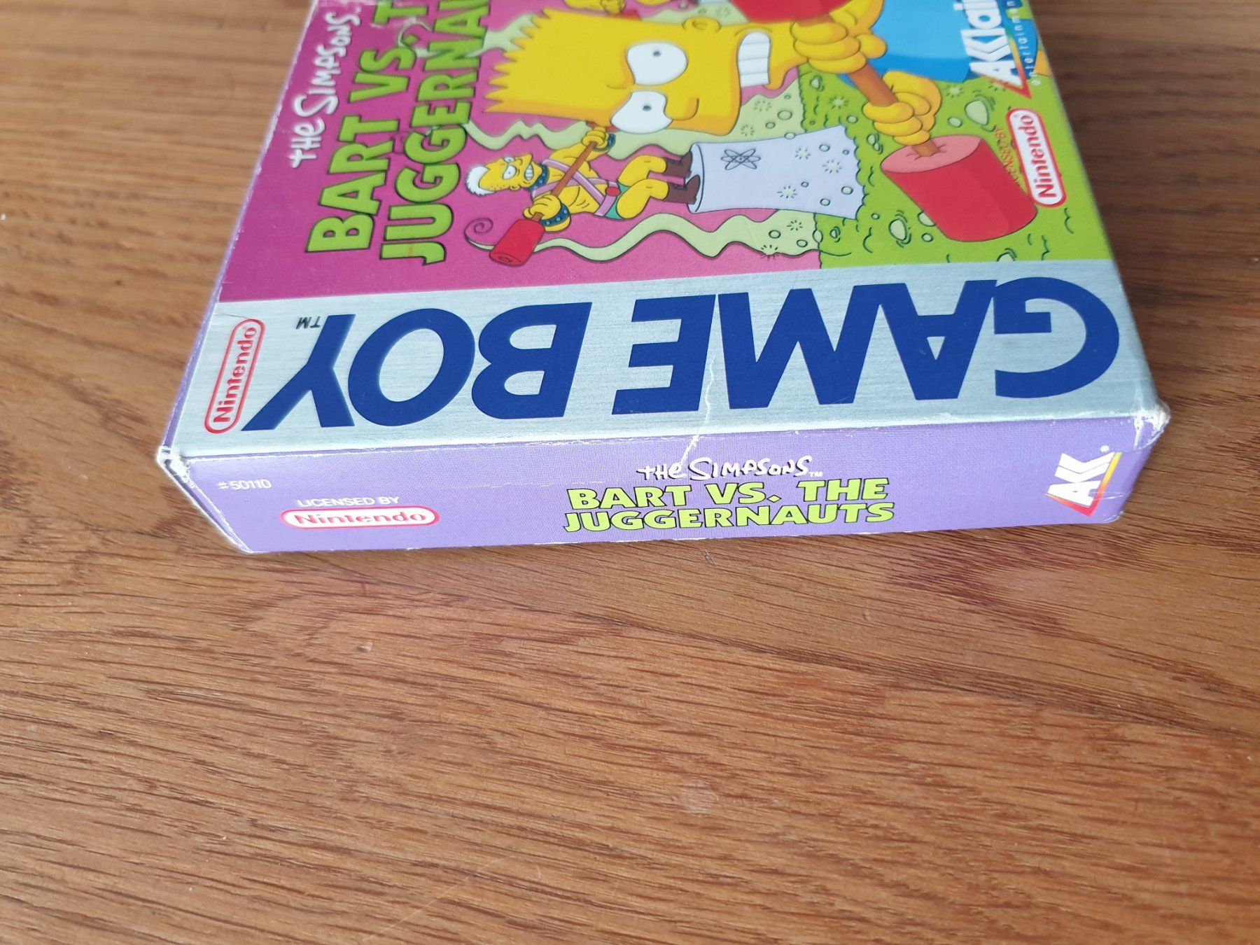 Jeux: Bart vs. the Juggernauts OVP / Gameboy – D'occasion à Rain par LomLpia 5