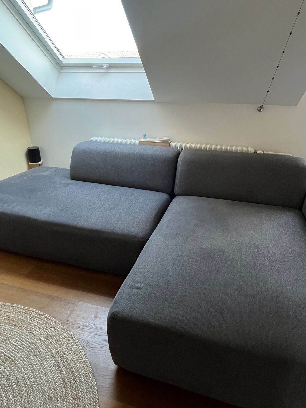 Divani: Grosses Mycs Pyllow Sofa, Anthrazit – Usato da Biel/Bienne venduto da nurrund 3