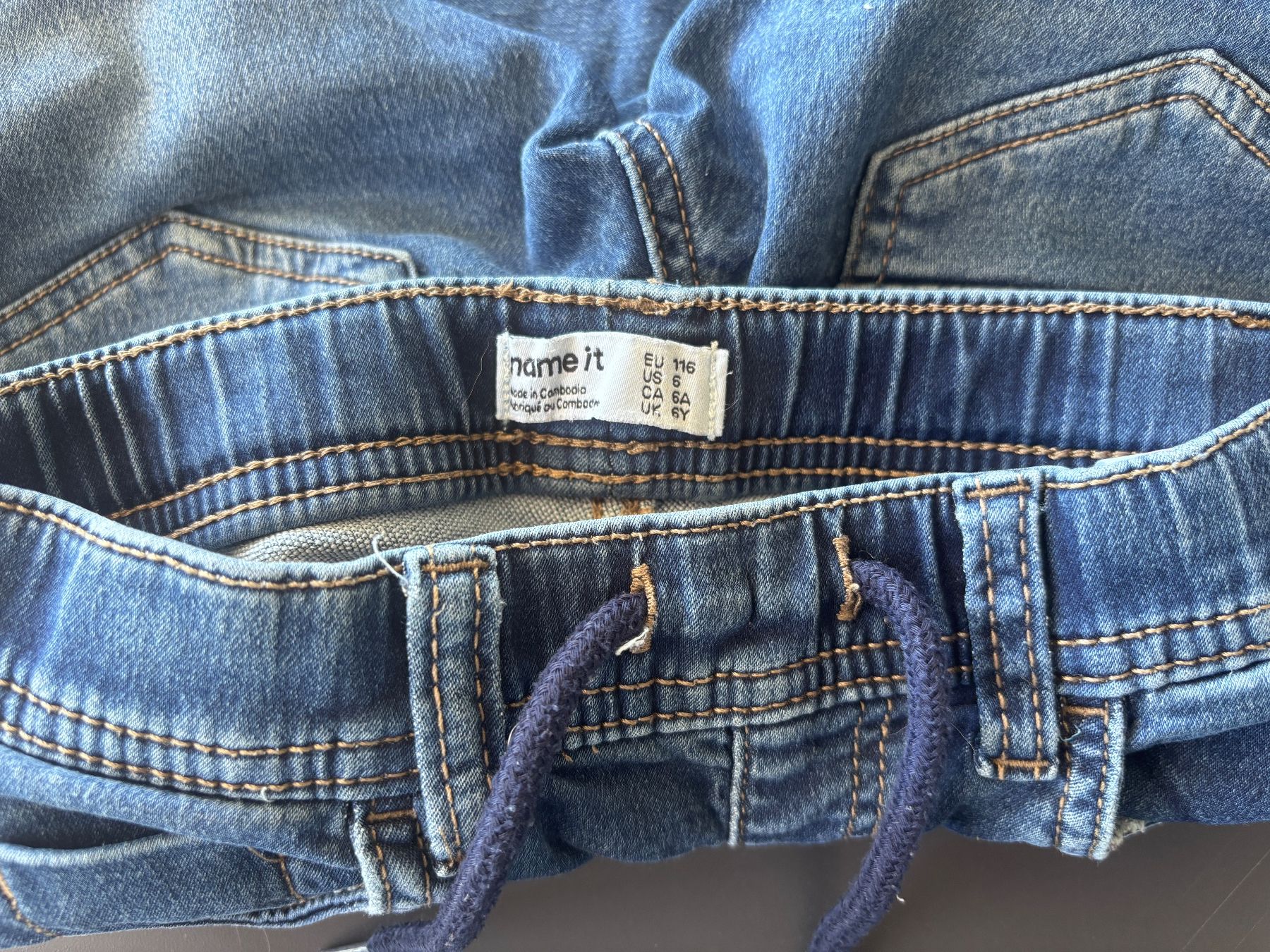 Name It Pantaloni: Kinder Jeans Name It blau Grösse 116 – Usato da Brugg AG venduto da tsannen 2