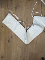 Bettnestchen weiss gepolstert 170 x 23 cm