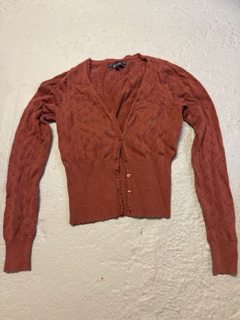 Strickjacke King Louie Grösse XS Herzmuster guter Zustand
