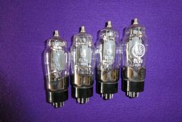 Röhren EL38 / CV450 Quartett