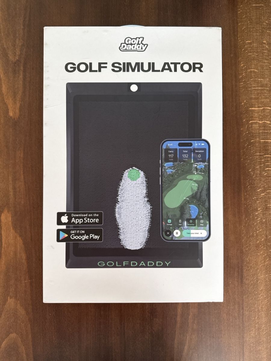 Mazze & Set: Golf Simulator GolfDaddy Trainingsmatte neu in OVP – Nuovo (secondo la descrizione) da Wittenbach venduto da Garyjohnbell