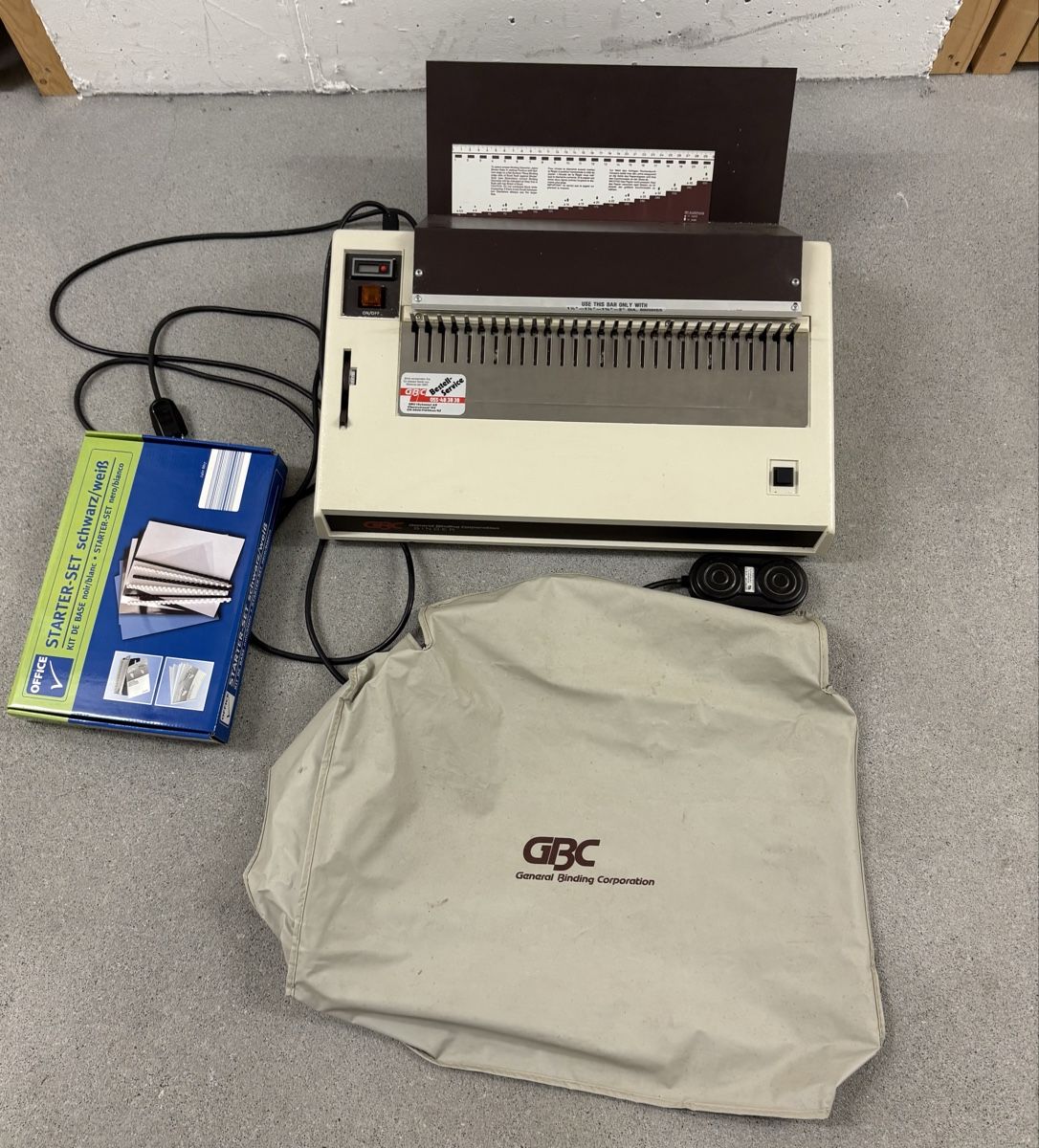 Macchine rilegatrici: GBC 110EB Elektrische Bindemaschine ab Fr. 1.- – Usato da Perlen venduto da S0nG0ku 1