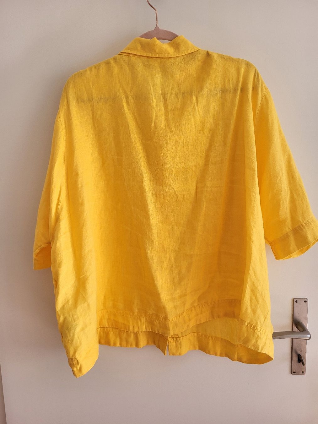 S.Oliver Chemisiers: S.Oliber Linen Bluse Gr. 44 oversized – D'occasion à Binningen par Baseldani 3