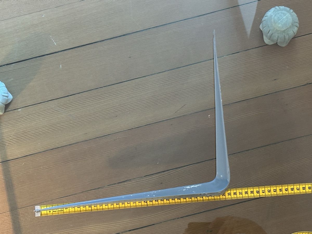 Scaffali: Graue Vintage Tablarwinkel – Usato da Gandria venduto da dyscpk 3